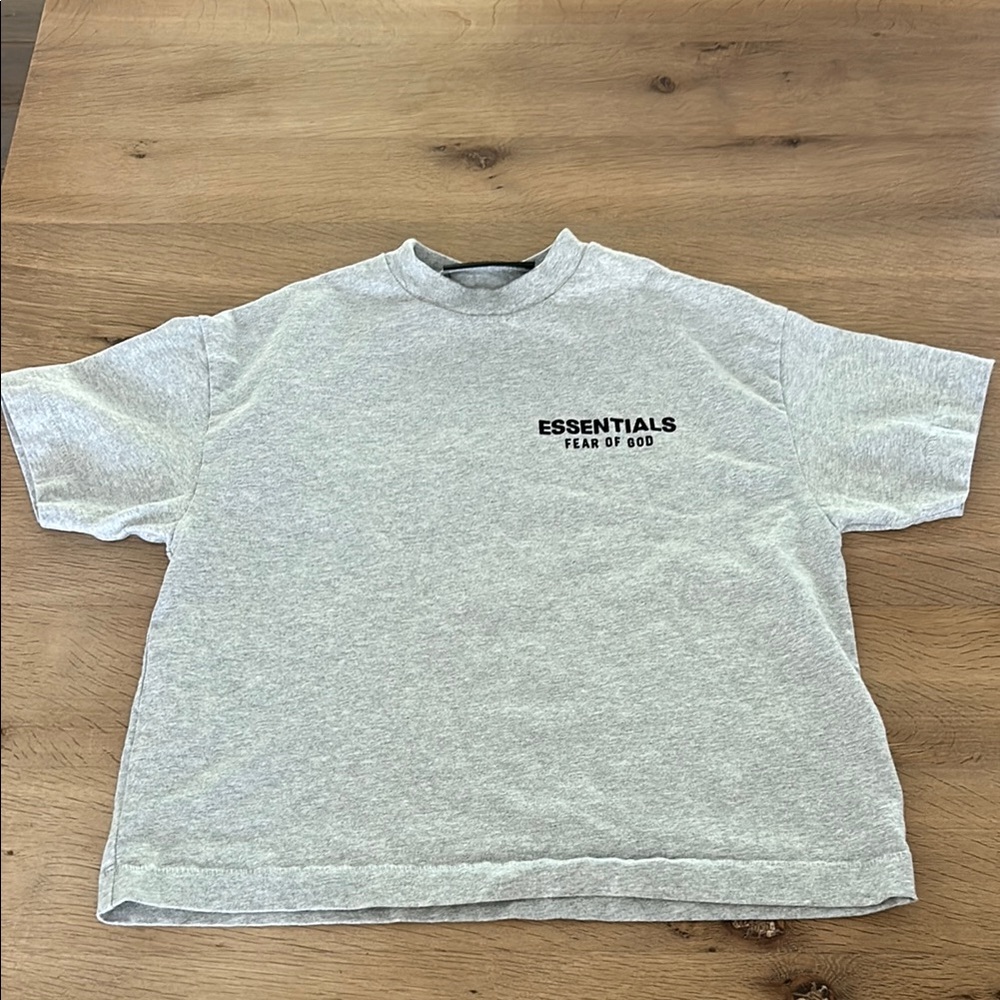 Essentials Fear of God Gray T-Shirt